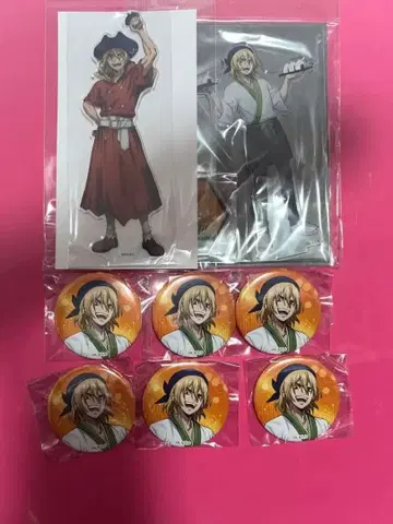 Dr.STONE 나나미 류스이 아크릴 스탠드 캔뱃지