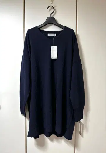 [ 미사용 새상품 ] 누벨 드 파라디 루즈핏 니트 튜닉 기장