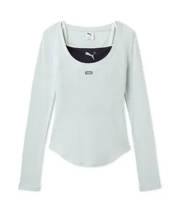 [ SNIDEL x PUMA ] 레이어드 티셔츠