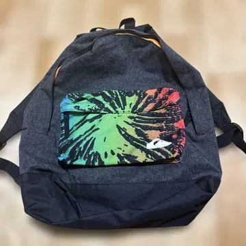 QUIKSILVER 컬러풀 백팩