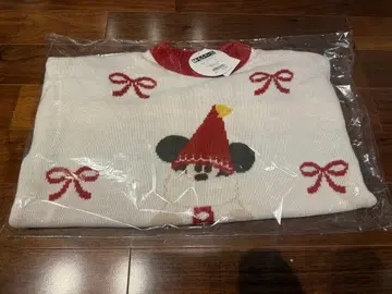 미키마우스 릴린린 크리스마스 스웨터