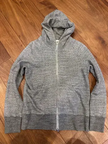 CURLY 그레이 후디