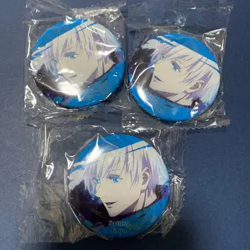 주술회전 고죠 사토루 캔뱃지