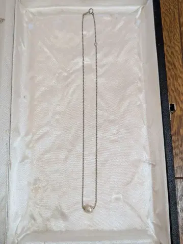 유품 정리 Pt850 플라티나 목걸이