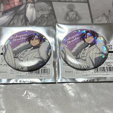 도원암귀 이치방 플라자 캔뱃지 모모카 츠키요미 2개 세트