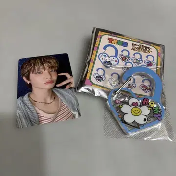 TREASURE 가나가와 회장 한정판 트레이딩 카드 지훈 카라비너