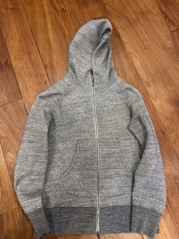 CURLY 그레이 후디 속기모