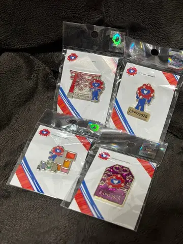 만박 미야쿠미야쿠 핑 배지 4종