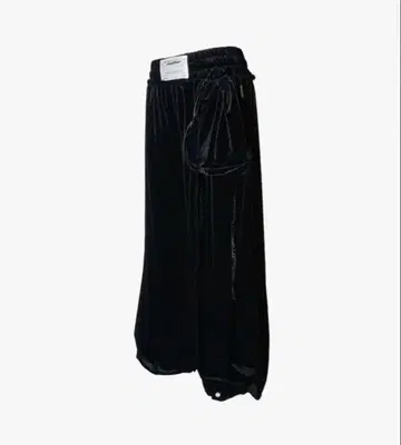 theredthread S velvet pouch pants 블랙