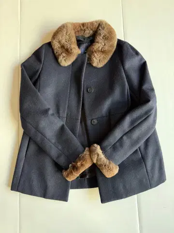 MACPHEE 네이비 울 피코트