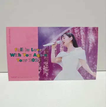 니시노 카나 최초 한정 선착순 특전 스티커 Tour 2025