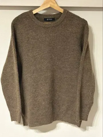 nano universe 브라운 니트 스웨터 M