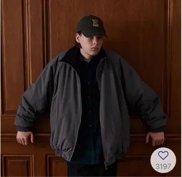 bonbon store 리버서블 플리스 자켓 XS 그레이