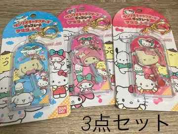 산리오 캐릭터즈 초콜릿 마스코트 참 키티 마이멜로디 시나몬