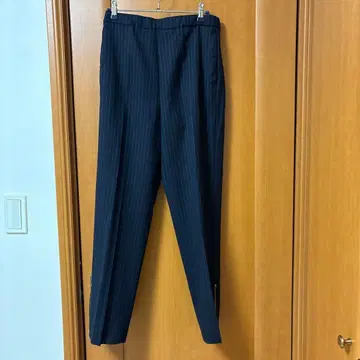 Deuxieme Classe 사이드 지퍼 울 팬츠 38