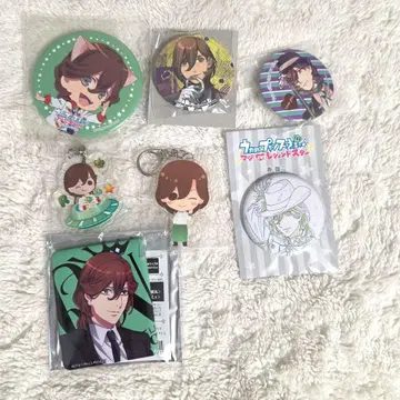 노래의 프린스님 우타프리 코토부키 레이지 캔뱃지 아크링 키링