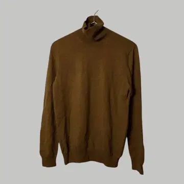 유니클로 캐시미어 100% 터틀넥 L 베이지 스웨터 새상품급