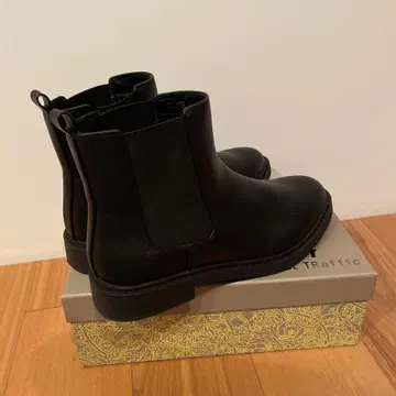오리엔탈 트래픽 블랙 사이드 고어 부츠 L 사이즈