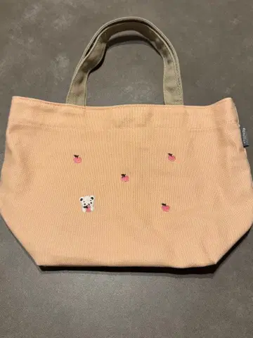 [ 새상품급 ] 파밀리아 familiar 토트백 핑크