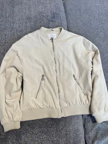 ZARA 봄버 자켓 스웨이드 느낌