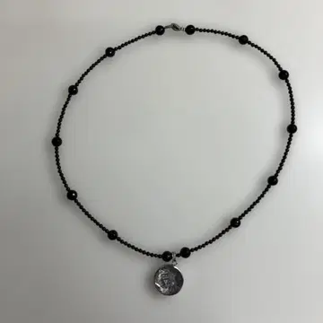 기하학 패턴 메탈 펜던트 목걸이