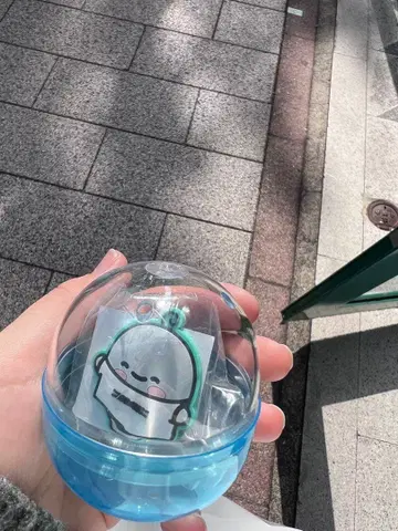 르세라핌 윤진 fimsclub 헤어 클립 가챠가챠 캡슐