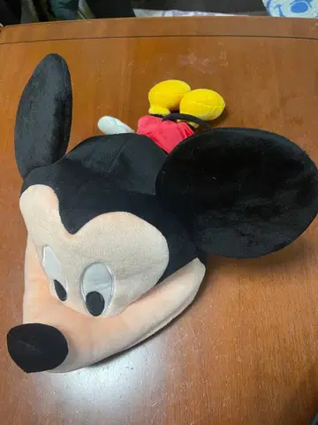 미키마우스 봉제 인형 캡 약 30cm