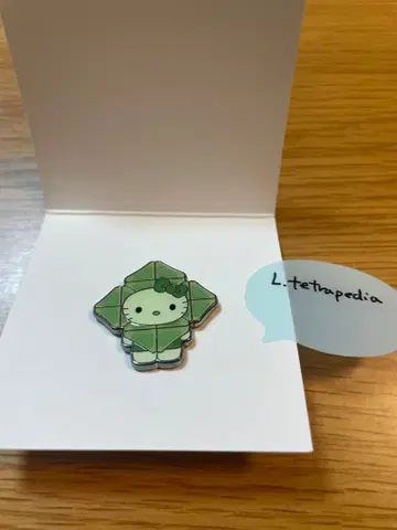 간사이 만박 모 키티 핀 배지 렌마니아