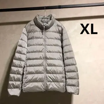 새상품급 유니클로 울트라 라이트 다운 자켓 그레이 XL