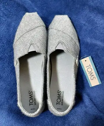 TOMS 라메 믹스 그레이 슬립온