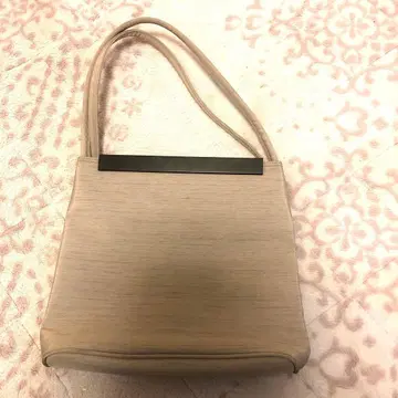 DIAL HOOK 베이지 토트백 지퍼 포함