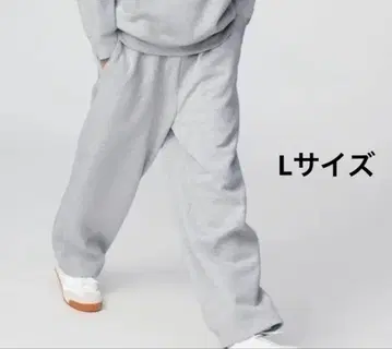 UNIQLO:C 유니클로 씨 맨투맨 와이드 팬츠 479946 GRAY