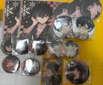 디어보 중국 한정판 굿즈 유우 홀로 캔뱃지 아크릴 카드 세트