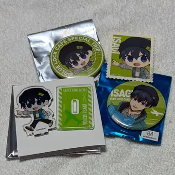 블루 록 카페 미니 아크릴 스탠드 & 굿즈 세트 [ 이사기 요이치 ]