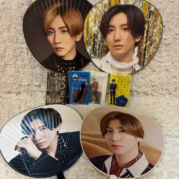 SixTONES 쿄모토 타이가 쿄모 부채 아크릴 스탠드 세트