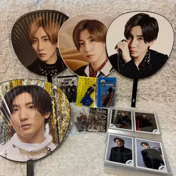 SixTONES 쿄모토 타이가 쿄모 부채 아크릴 스탠드 세트