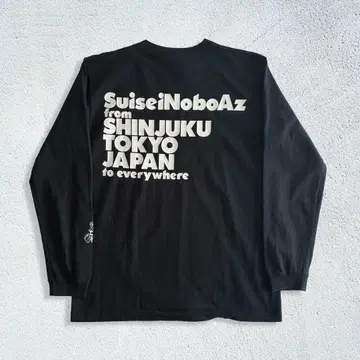 SuiseiNoboAz 롱T 7.1oz 블랙 XL