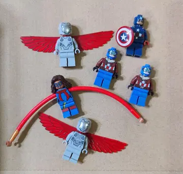 LEGO 미니 피규어 슈퍼히어로 캡틴 아메리카 세트 96