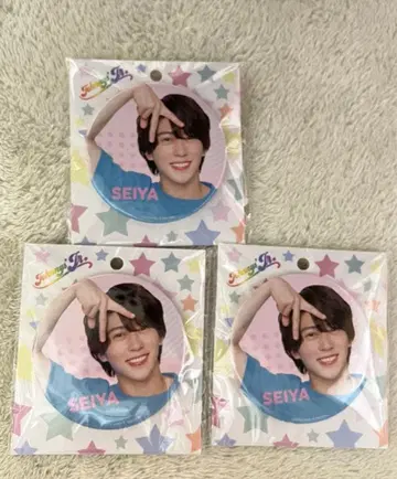 A! group 스에자와 세이야 캔뱃지