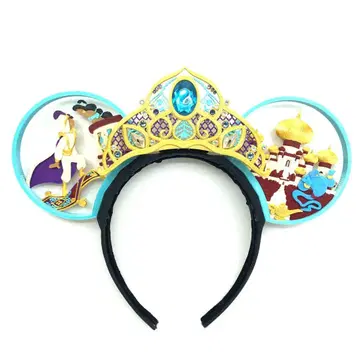 알라딘 미키형 머리띠 해외 핸드메이드