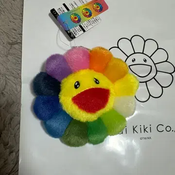 무라카미 다카시 꽃 봉제 인형 키링