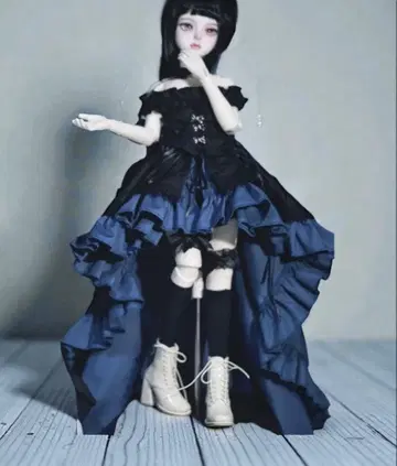 딜러제 MSD MDD 의류 1/4 아웃핏 더블 스커트 세트