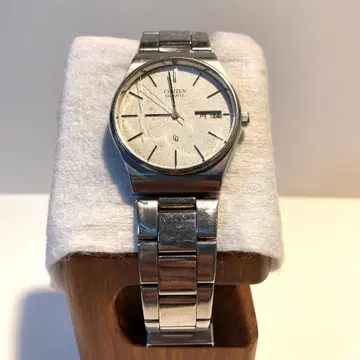 레어 CITIZEN 시티즌 데이데이트 쿼츠 손목시계 작동품