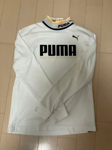 PUMA 긴팔 셔츠 M 사이즈 화이트