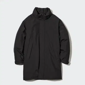 UNIQLO 유니클로 방풍 패딩 코트 블랙 S 사이즈