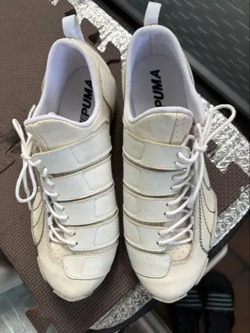 PUMA 화이트 골프화