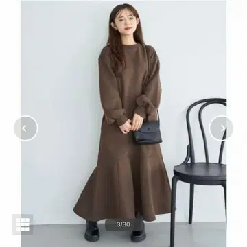 mil 속기모 머메이드 원피스