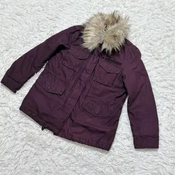 [ c6739 ] H&M 점퍼 퍼플 퀼팅