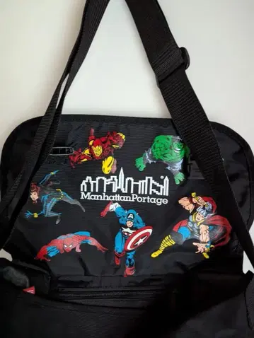 맨해튼 포티지 MARVEL 메신저 백 사이즈 L
