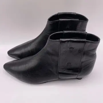 새상품급 라보키고시 웍스 페코스 스틸레토 숏부츠 22.5cm 블랙